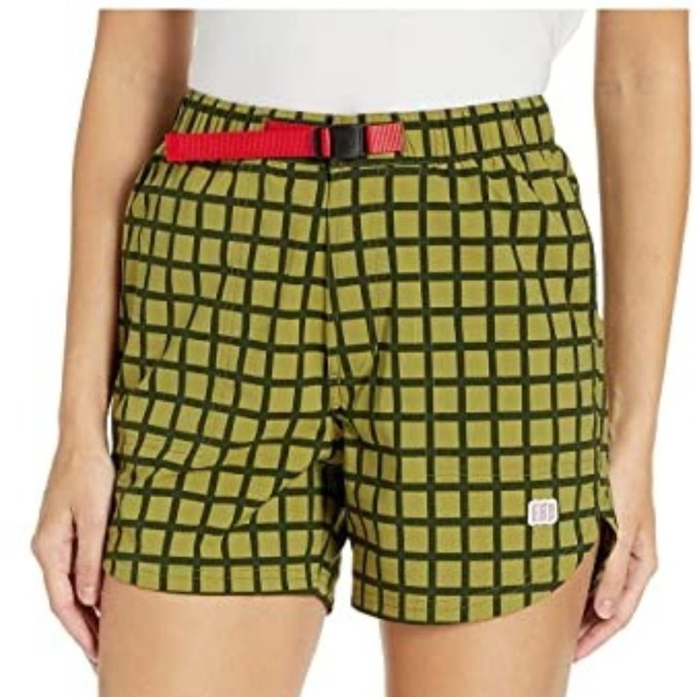 Topo Designs River Shorts (Olive Grid)